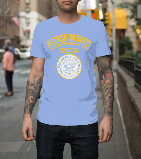 Shirt: SOUTHERN UNIVERSITY AND AGRICULTURAL and MECHANICAL COLLEGE ALUMNI BATON ROUGE LA SEAL T-Shirt SOUTHERN UNIVERSITY AND AGRICULTURAL and MECHANICAL COLLEGE ALUMNI BATON ROUGE LA SEAL T-Shirt