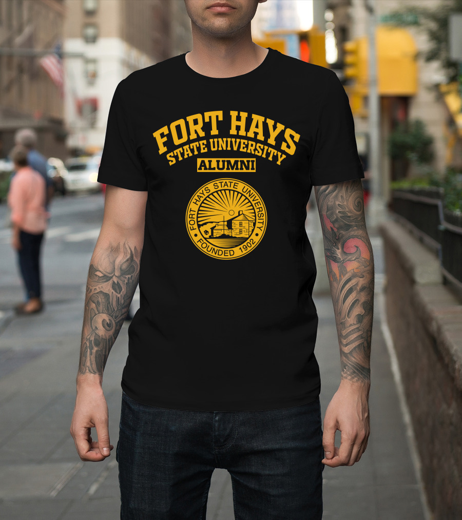 Fort Hays State University Alumni Seal Founded 1902 T-Shirt