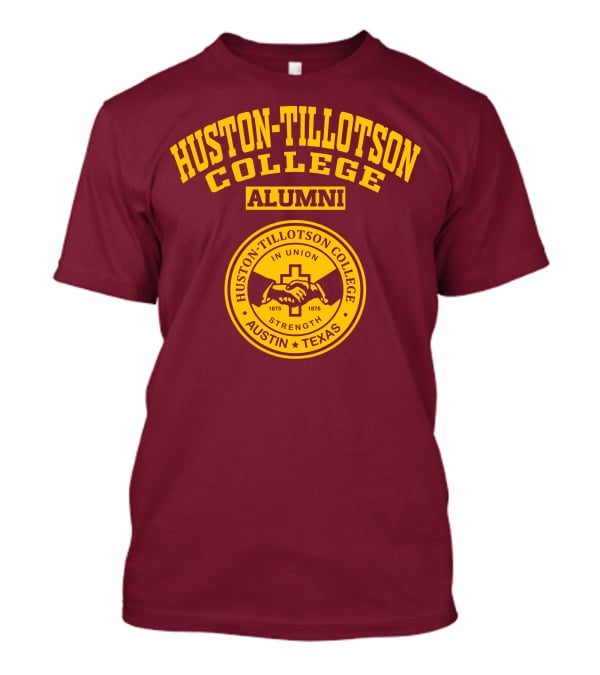 Huston-Tillotson College Alumni Austin Texas In Union Strength T-Shirt