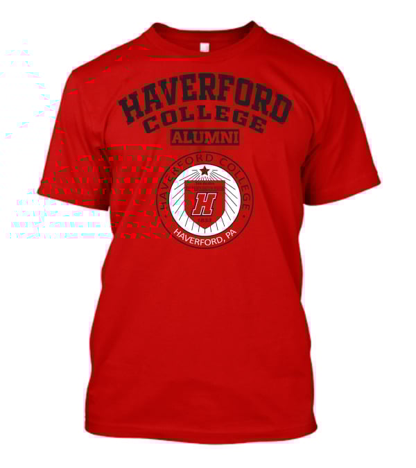 Haverford College Alumni Seal Haverford PA 1833 T-Shirt