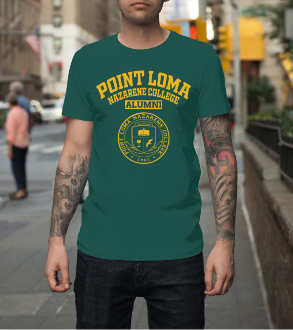 Shirt: Point Loma Nazarene College Alumni 1902 Crest T-Shirt Point Loma Nazarene College Alumni 1902 Crest T-Shirt
