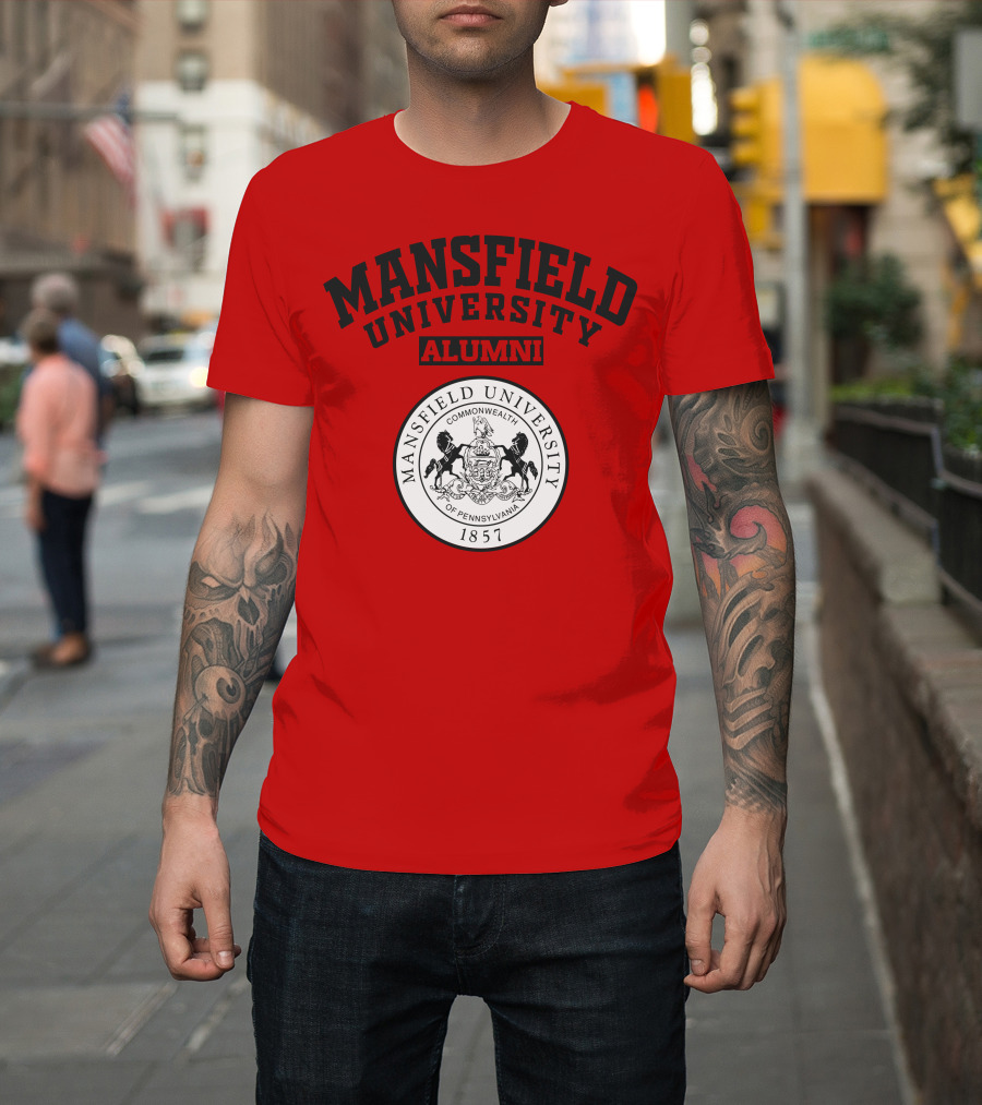 Mansfield University Alumni Commonwealth Of Pennsylvania 1857 T-Shirt