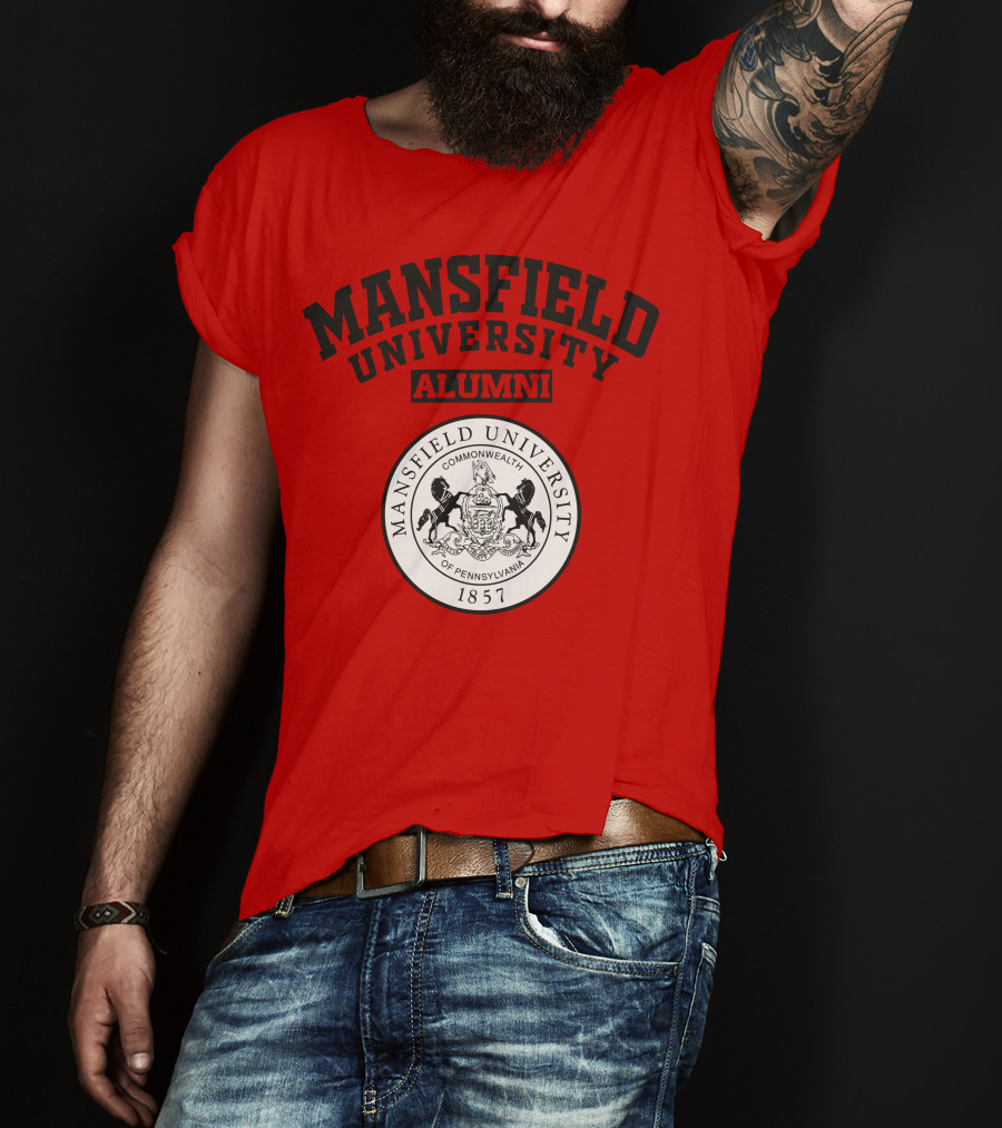 Mansfield University Alumni Commonwealth Of Pennsylvania 1857 T-Shirt