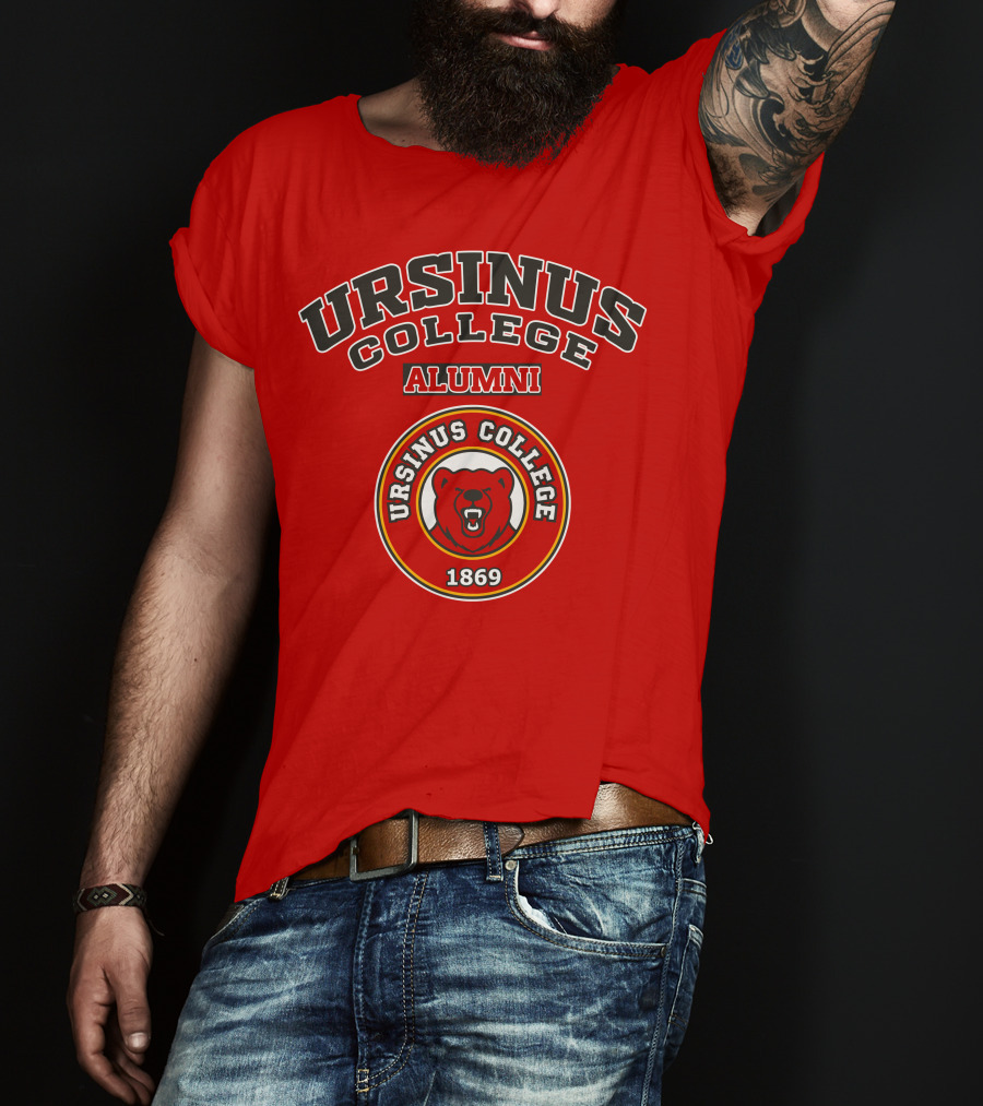 Ursinus College Alumni 1869 Bear Emblem T-Shirt