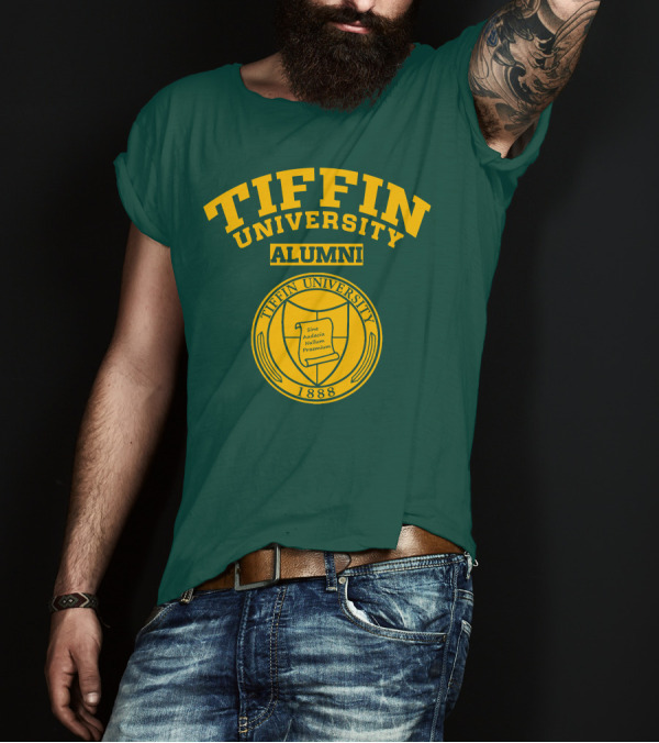 Tiffin University Alumni 1888 Sine Audacia Nullum Praemium T-Shirt