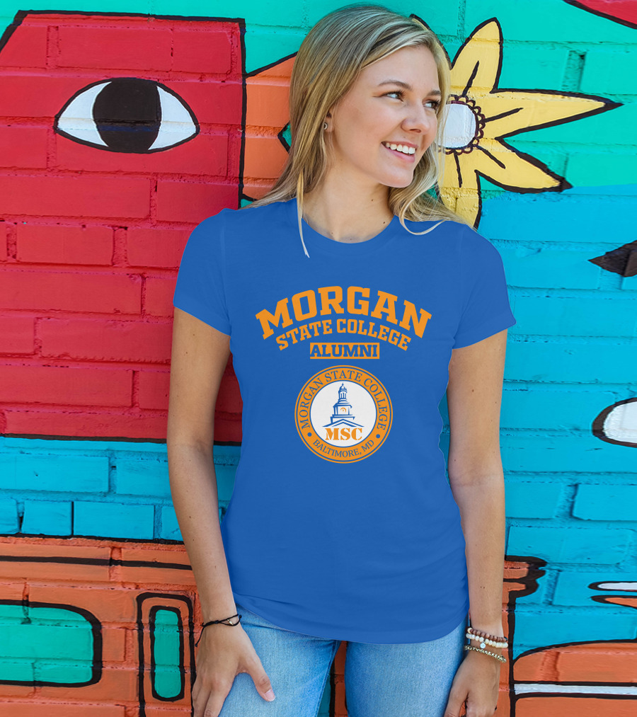 Morgan State College Alumni Baltimore MD MSC T-Shirt