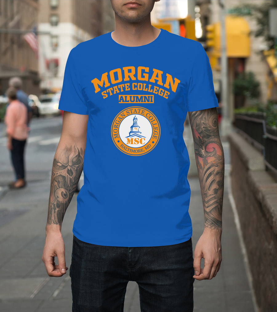 Morgan State College Alumni Baltimore MD MSC T-Shirt