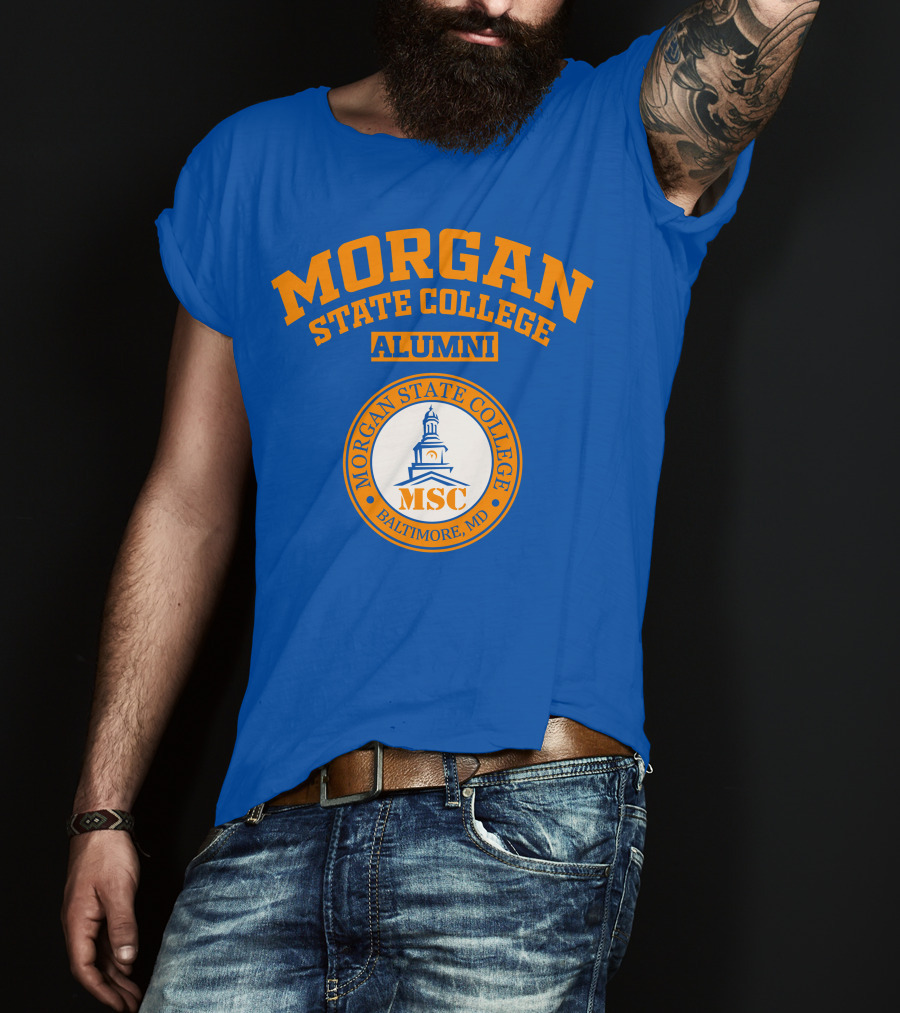 Morgan State College Alumni Baltimore MD MSC T-Shirt