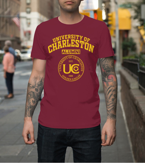 Shirt: University of Charleston Alumni UC 1888 Golden Eagles T-Shirt University of Charleston Alumni UC 1888 Golden Eagles T-Shirt