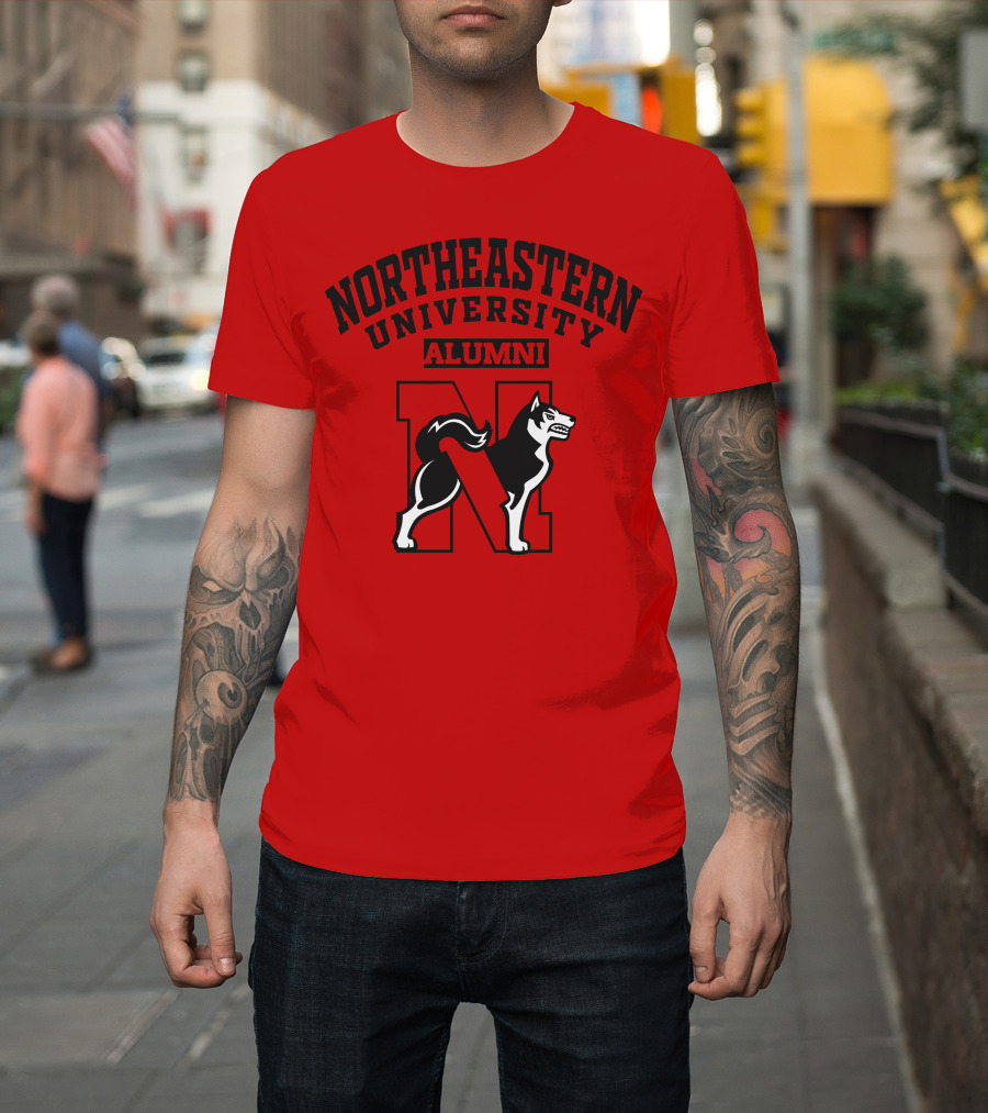 Northeastern University Alumni Husky T-Shirt