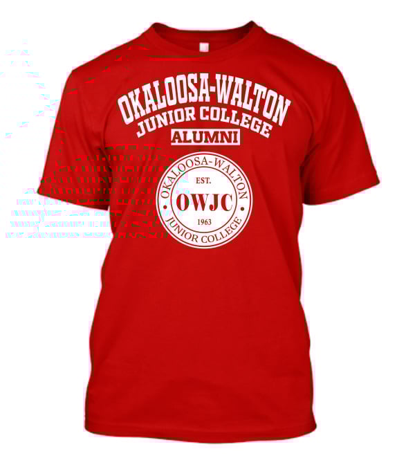 Okaloosa-Walton Junior College Alumni Est. 1963 OWJC T-Shirt