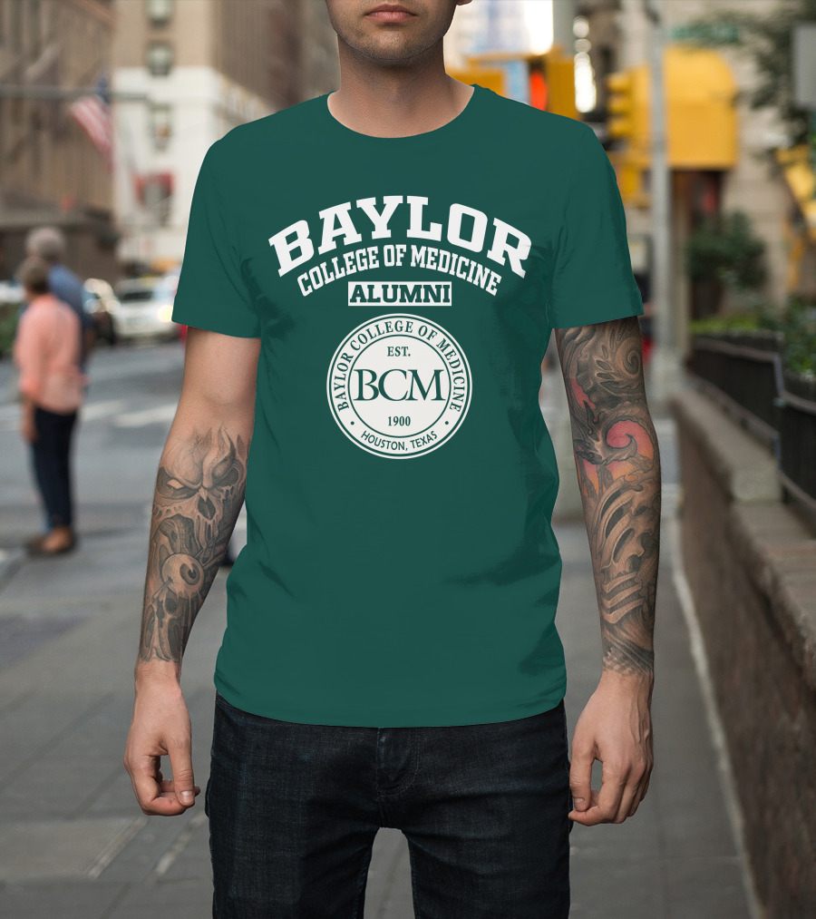 Baylor College Of Medicine Alumni BCM Est. 1900 Houston Texas T-Shirt
