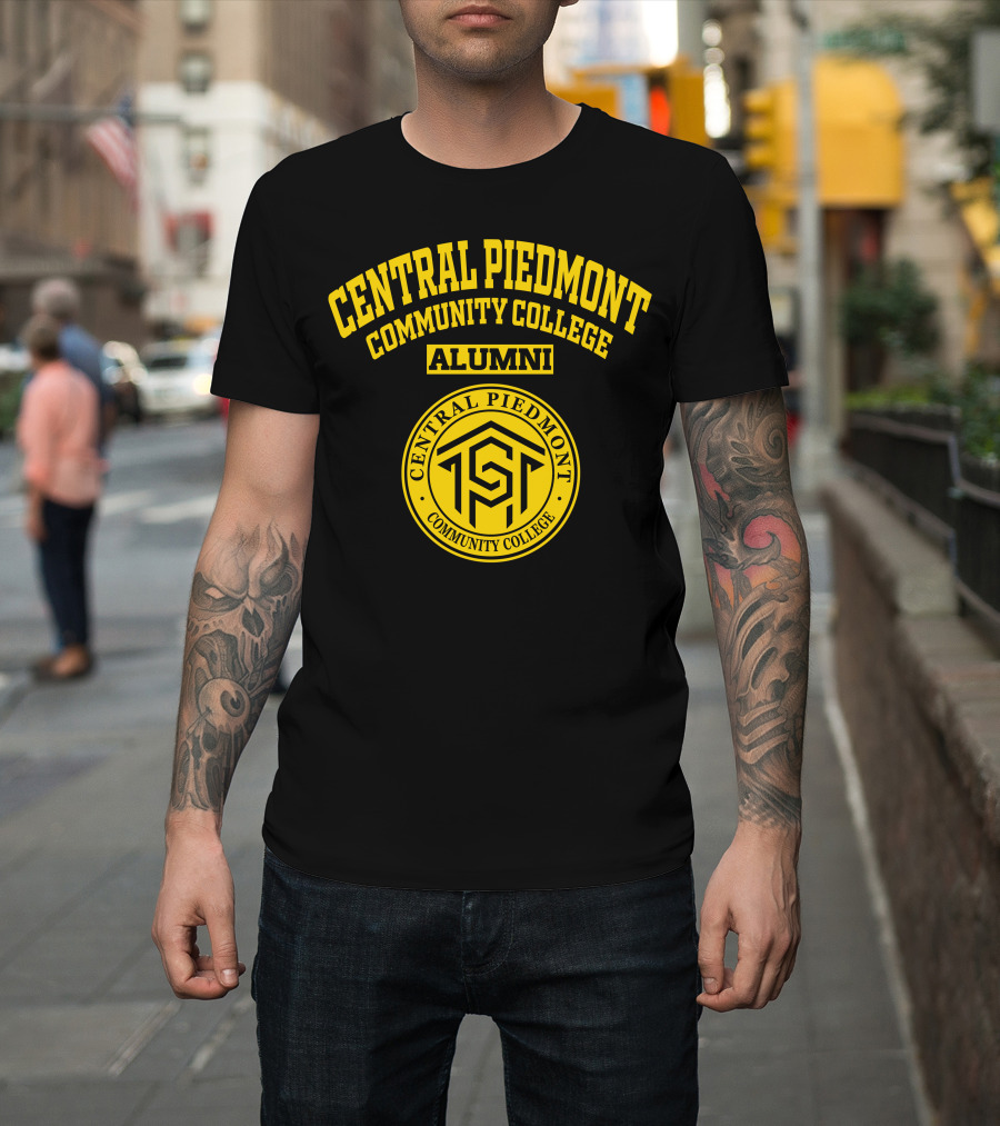 Central Piedmont Community College Alumni Logo Emblem T-Shirt