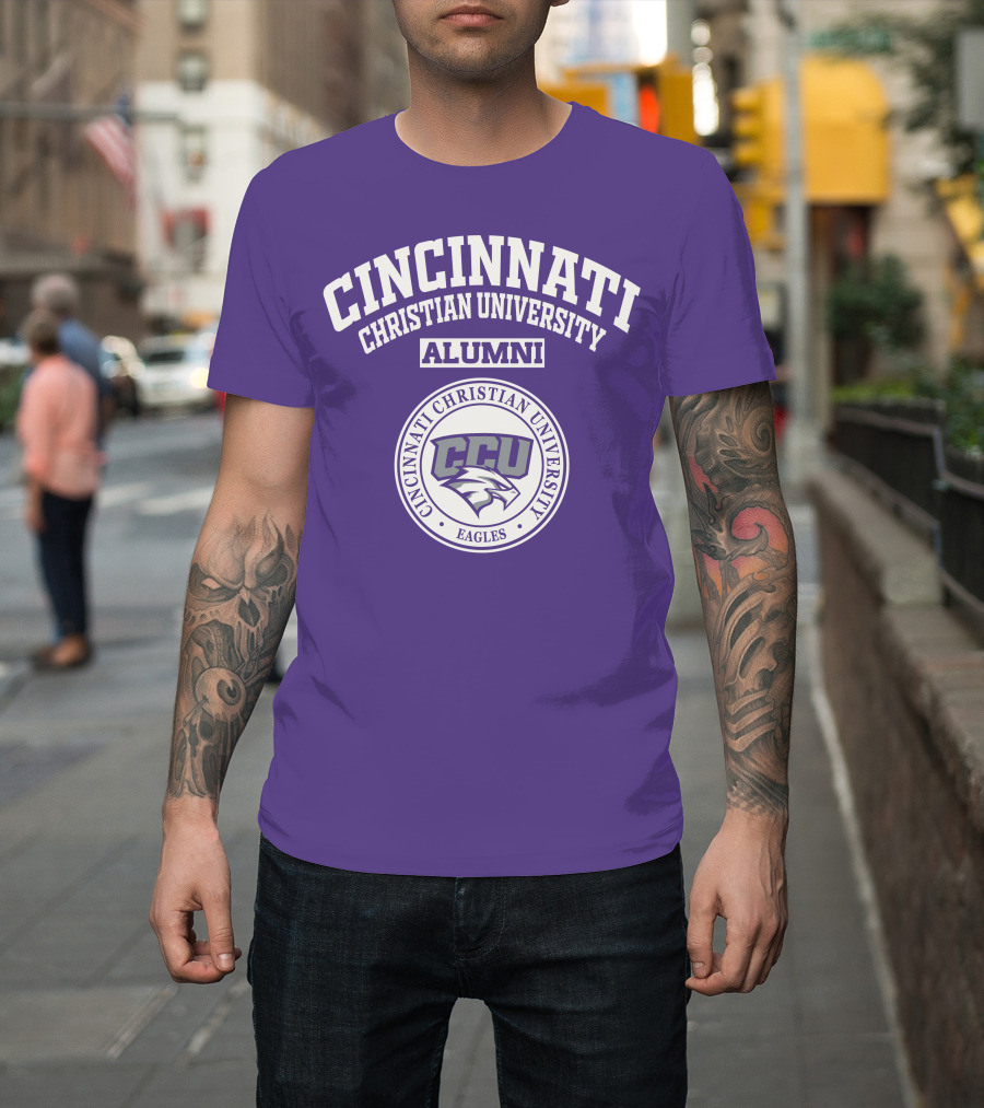 Cincinnati Christian University CCU Eagles Alumni T-Shirt