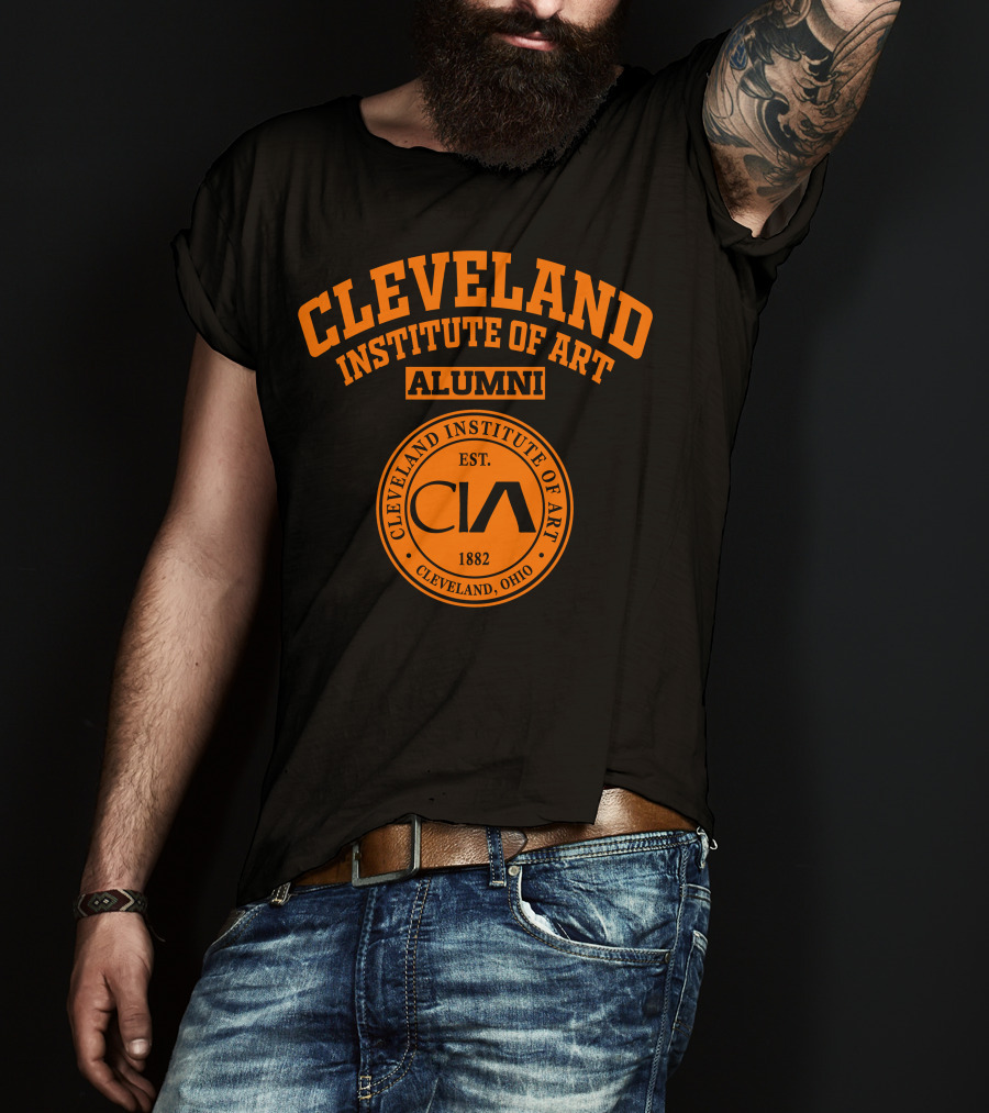 Cleveland Institute Of Art Alumni Est. 1882 CIA Seal Cleveland Ohio T-Shirt