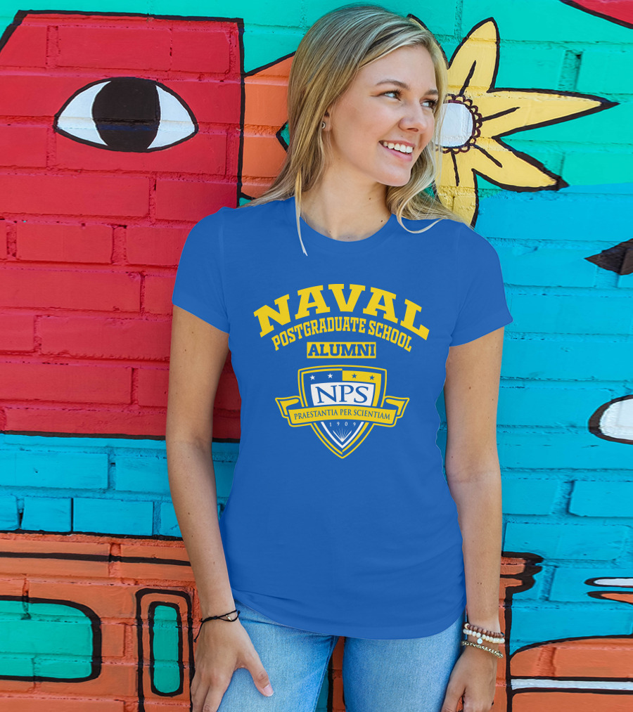 Naval Postgraduate School Alumni Nps Praestantia Per Scientiam 1909 T-Shirt