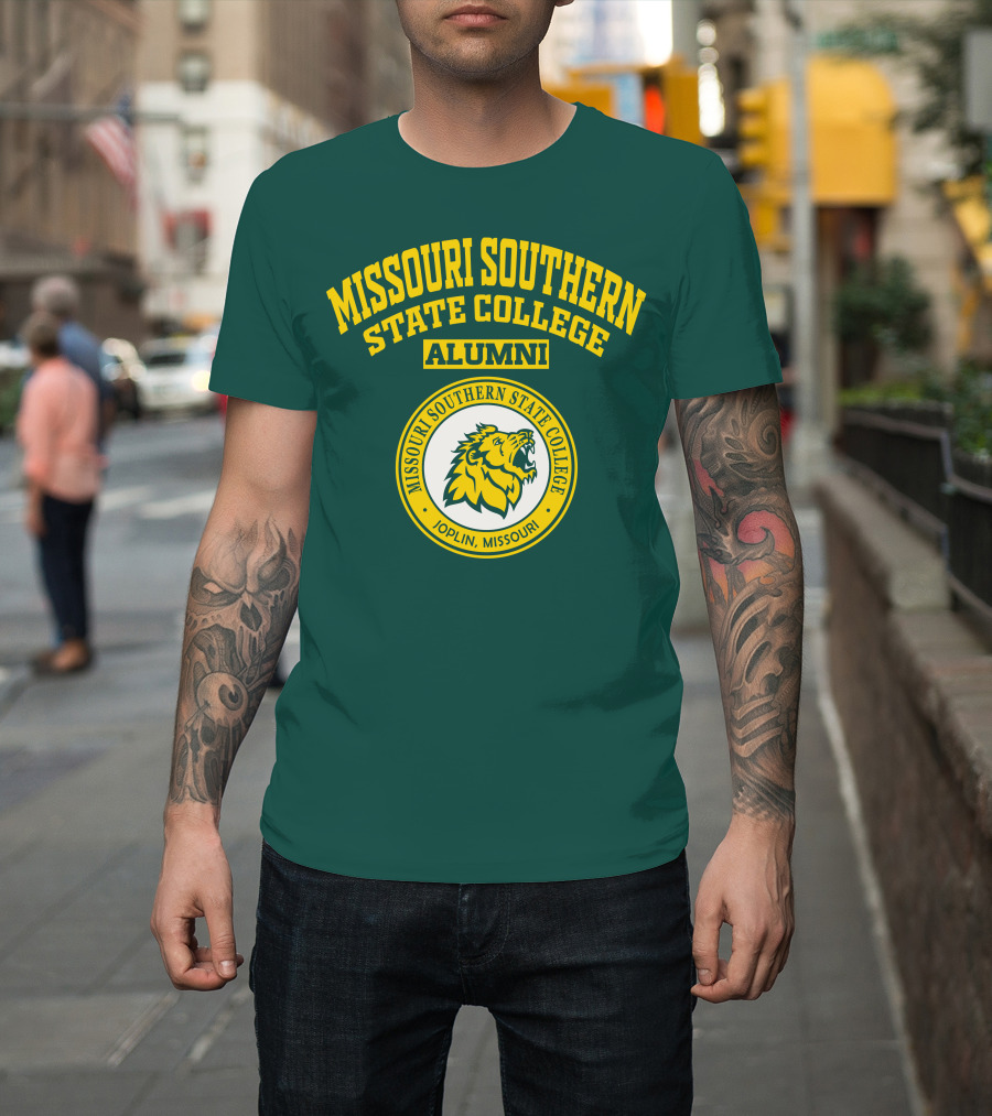 Missouri Southern State College Alumni Joplin Missouri Lion T-Shirt