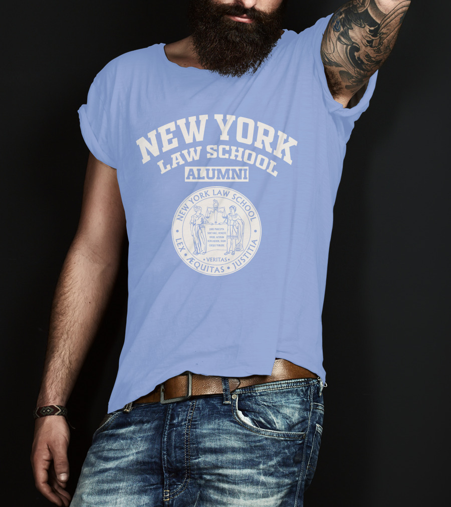 New York Law School Alumni Veritas Lex Aequitas Justitia T-Shirt