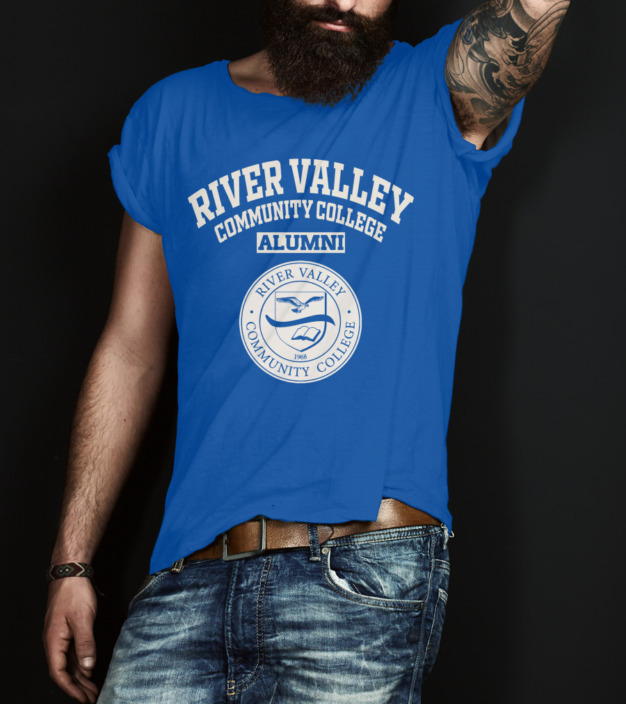 River Valley Community College Alumni Emblem 1968 T-Shirt