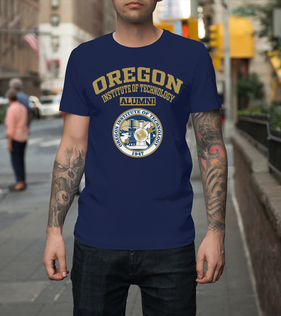 Oregon Institute of Technology Alumni 1947 Crest T-Shirt
