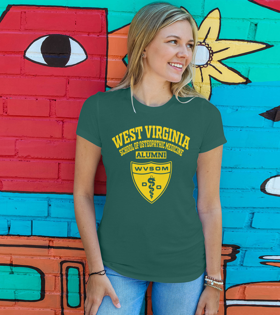 West Virginia School Of Osteopathic Medicine Alumni WVSOM DO Shield T-Shirt