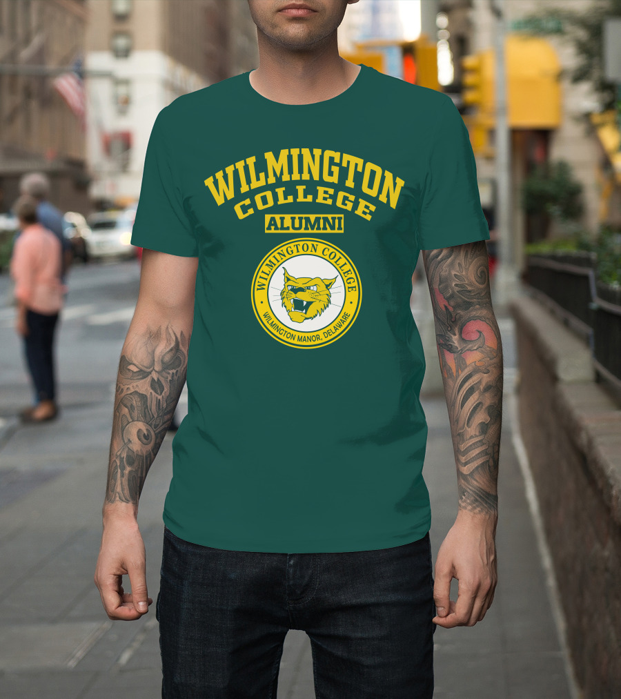 Wilmington College Alumni Wilmington Manor Delaware Wildcats T-Shirt