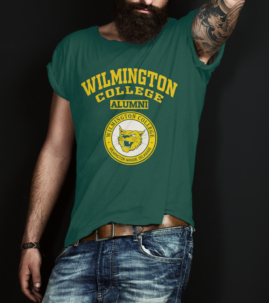 Wilmington College Alumni Wilmington Manor Delaware Wildcats T-Shirt