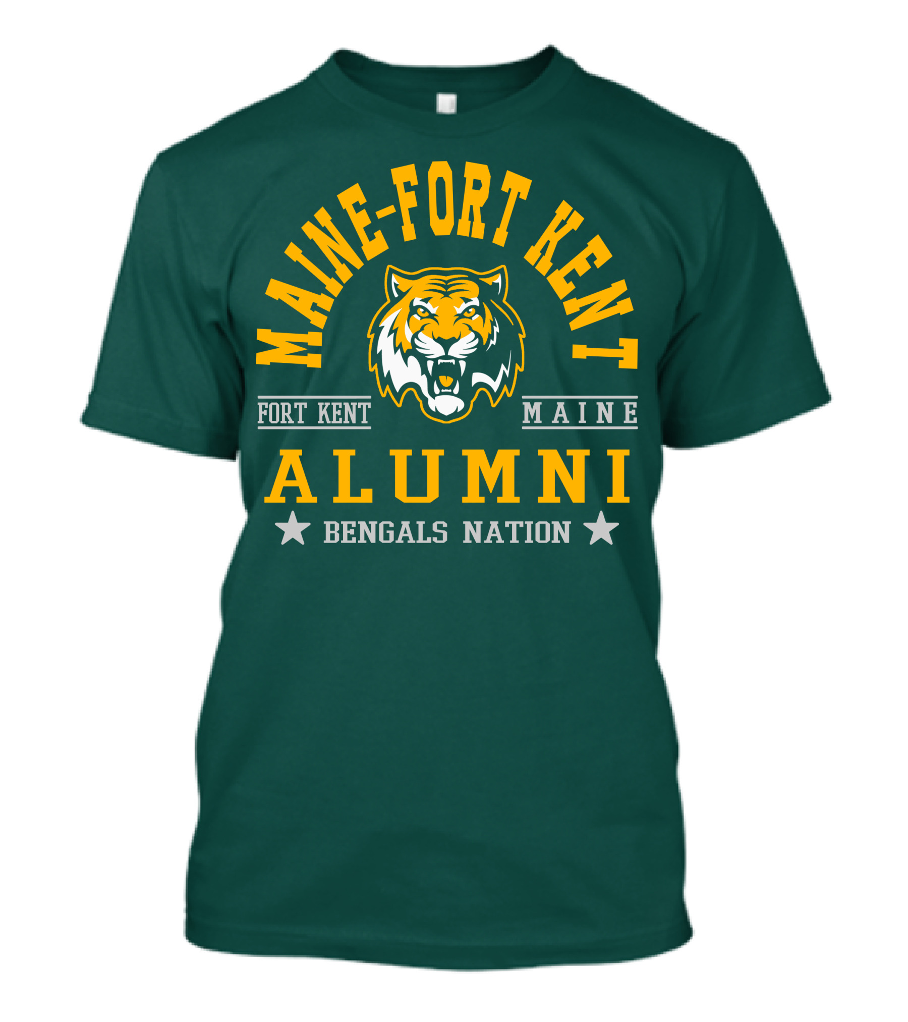Maine-Fort Kent Alumni Bengals Nation Fort Kent Maine T-Shirt