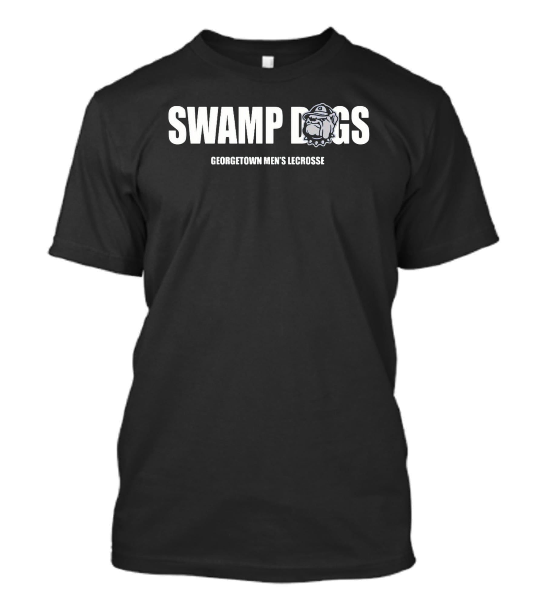 Georgetown Swamp Dogs Men's Lacrosse Bulldog T-Shirt