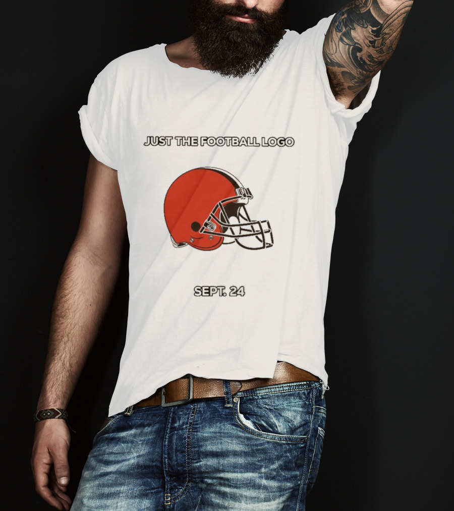 Cleveland Browns Just The Football Sept 24 T-Shirt