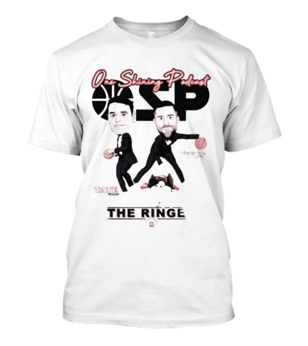 One Shining Podcast OSP Caricature The Ringer T-Shirt