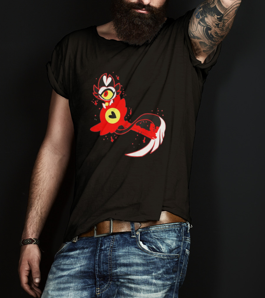 Hazbin Hotel Staff Alastor Radio Demon Character T-Shirt