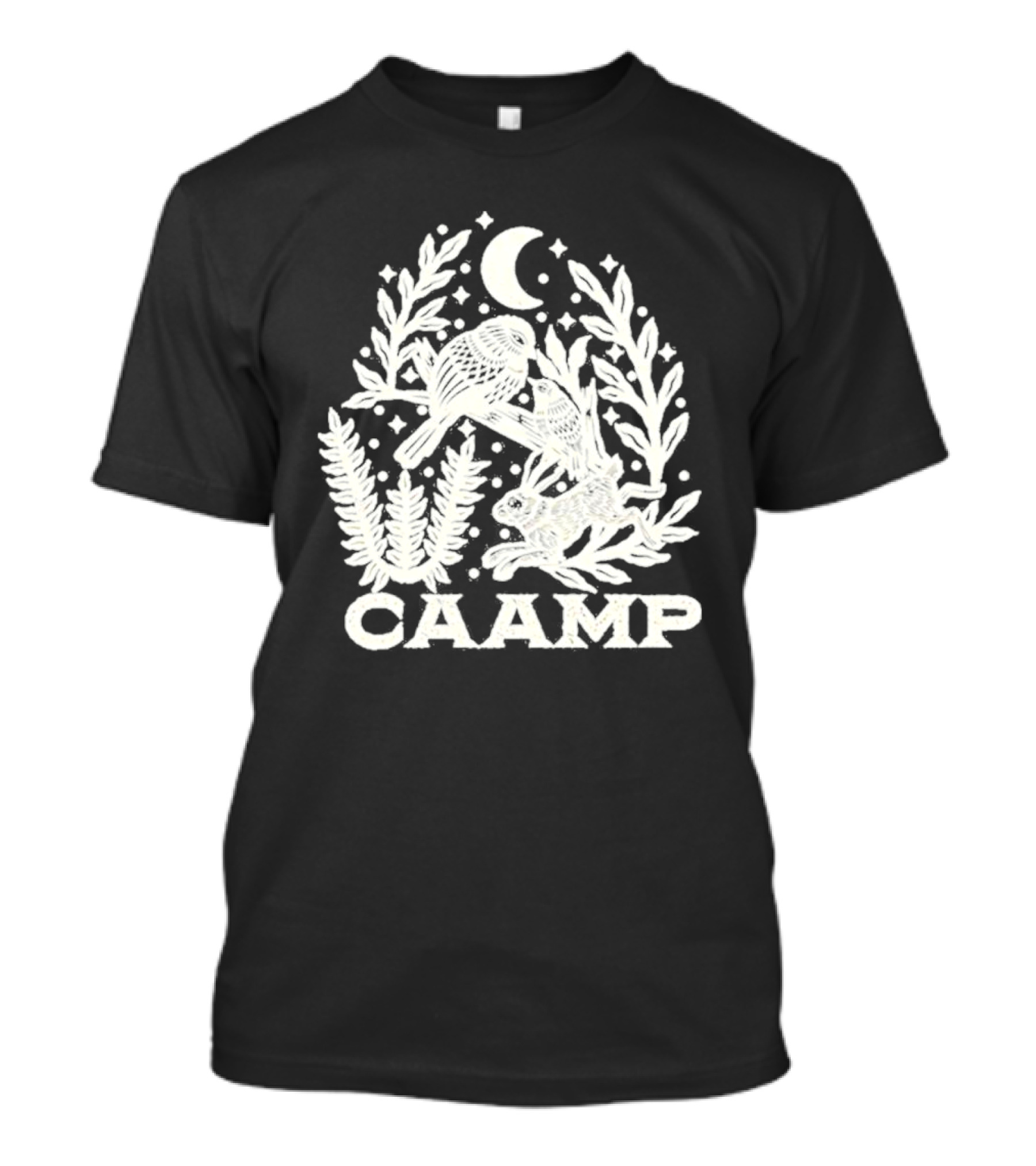 CAAMP Bird Moon Nature Scene T-Shirt