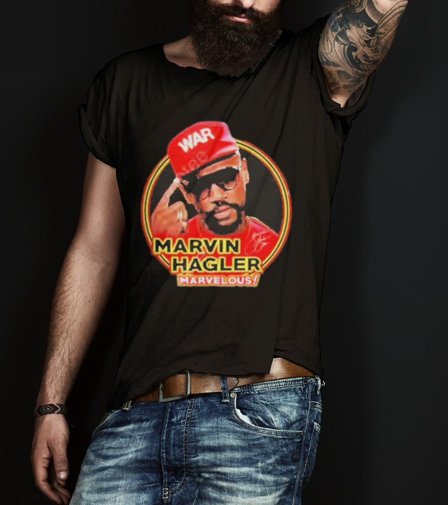 UFC Dustin Poirier Marvin Hagler War Marvelous T-Shirt