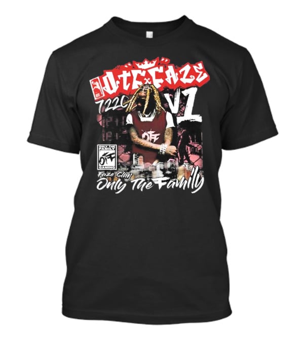 OTF X FaZe Clan VL 7220C Only The Family Gaming T-Shirt