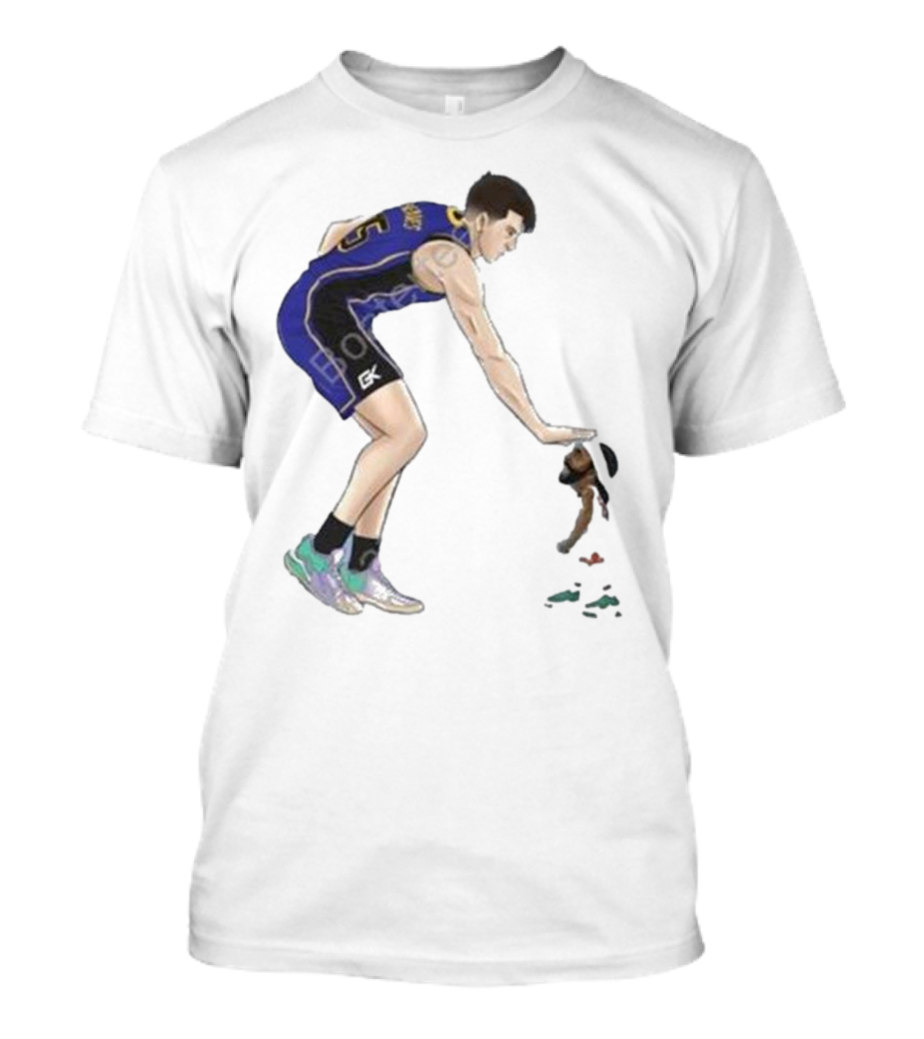 Austin Reaves Too Small NBA Gesture Basketball Play T-Shirt