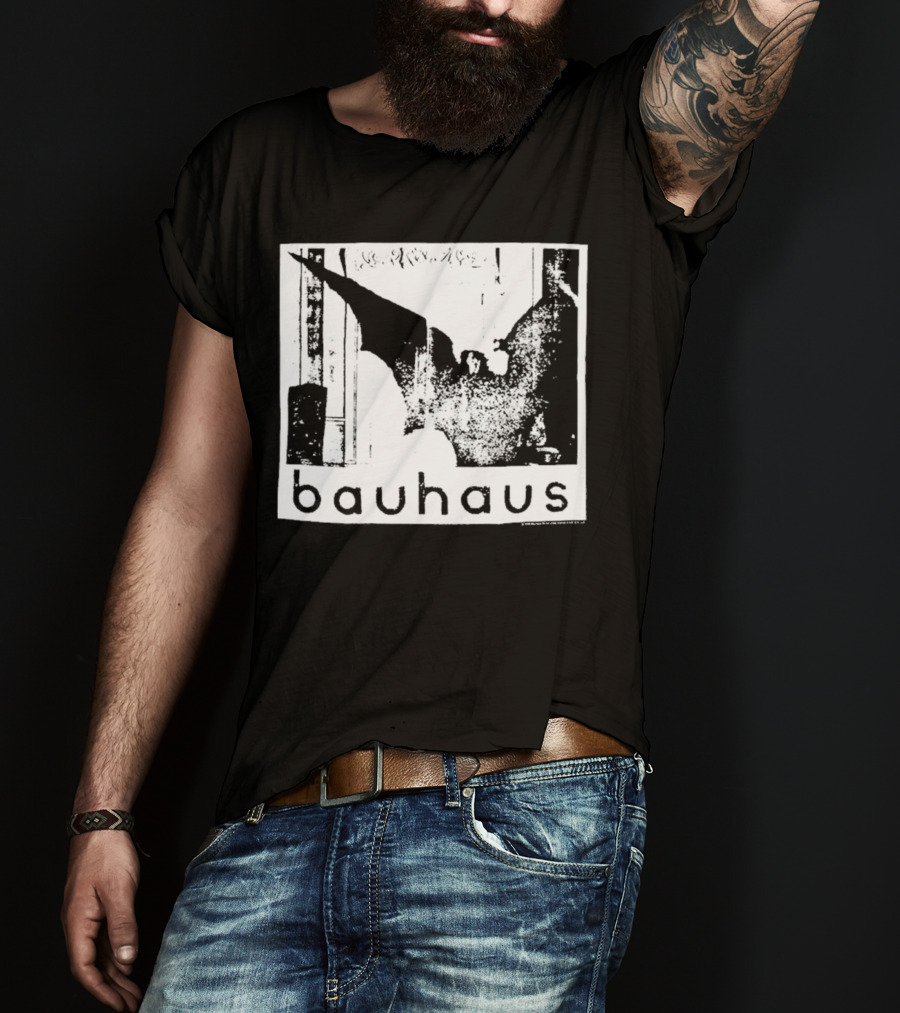 Bauhaus Undead Discharge Gothic Bat T-Shirt