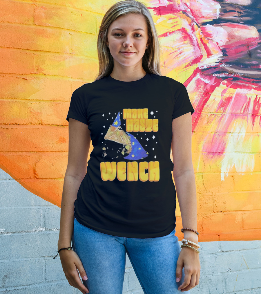 Make Haste Wench Wizard Frog Stars T-Shirt