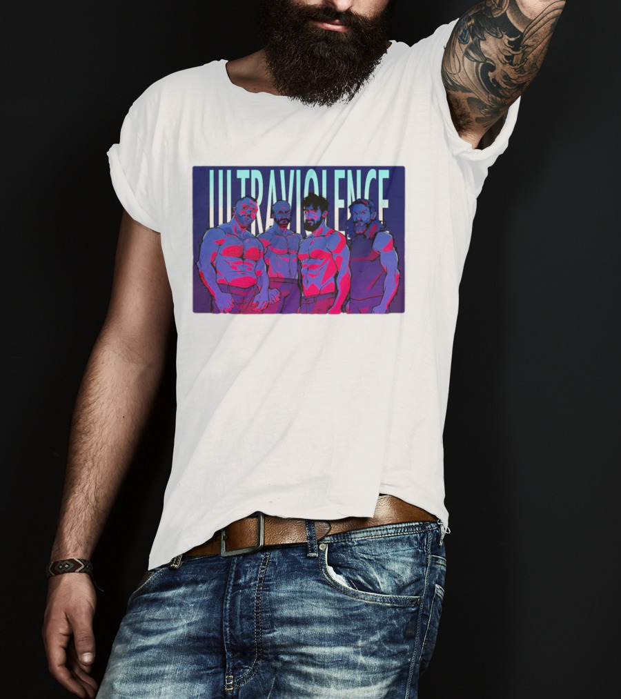 Ultraviolence AEW Wrestlers Neon T-Shirt