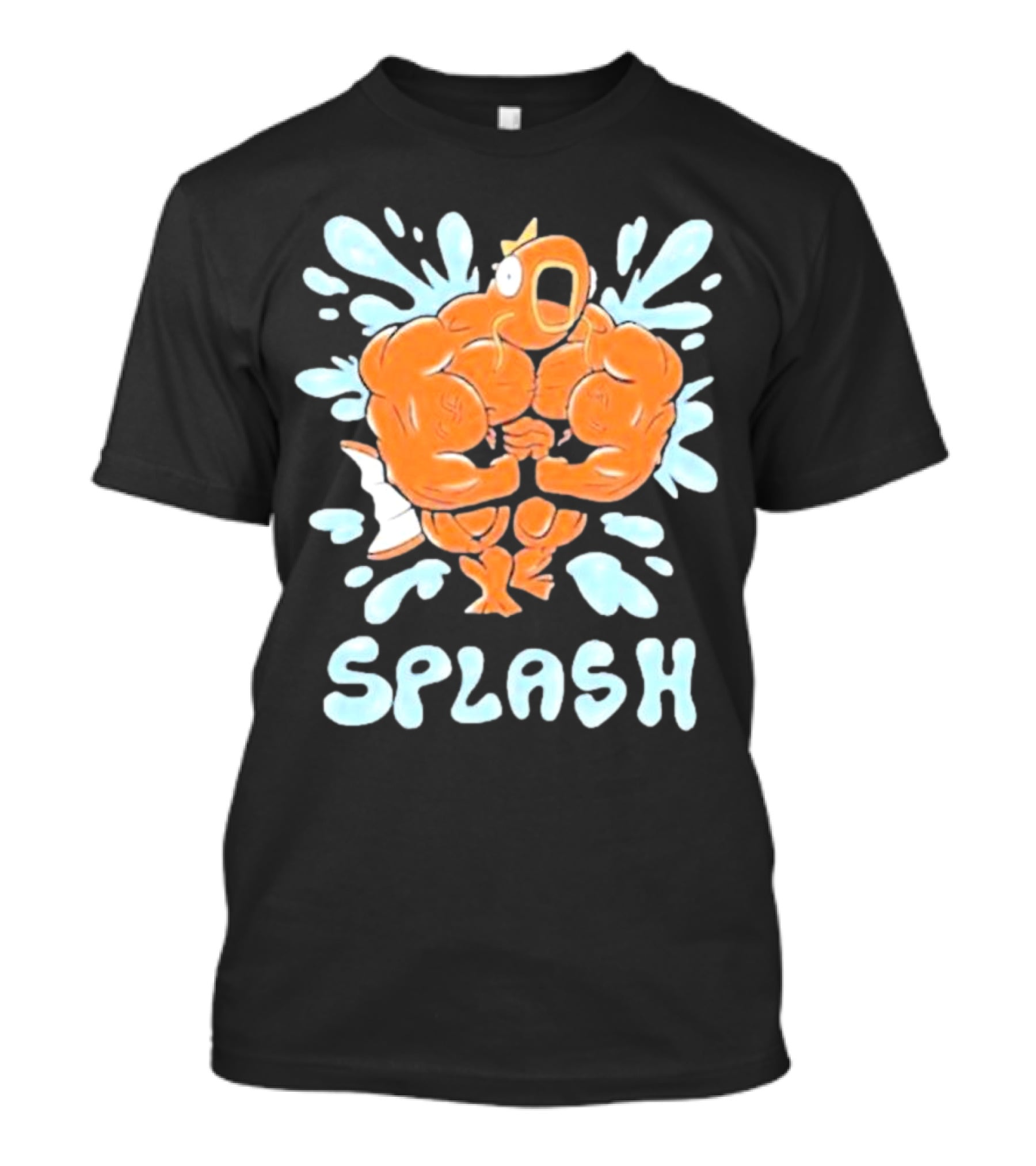 Magikarp Splash Buff Fish Comic T-Shirt