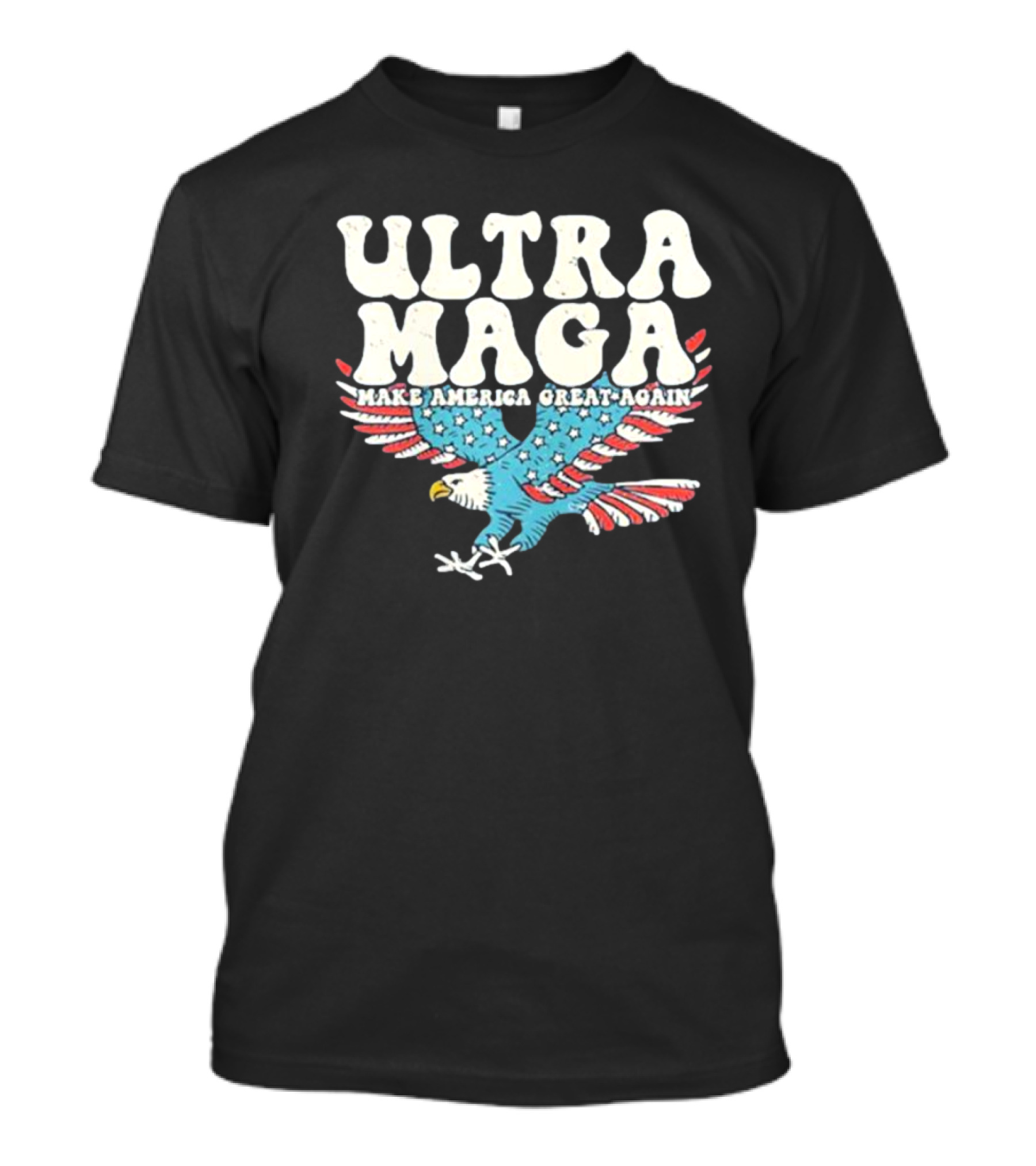 Ultra Maga Make America Great Again Eagle T-Shirt