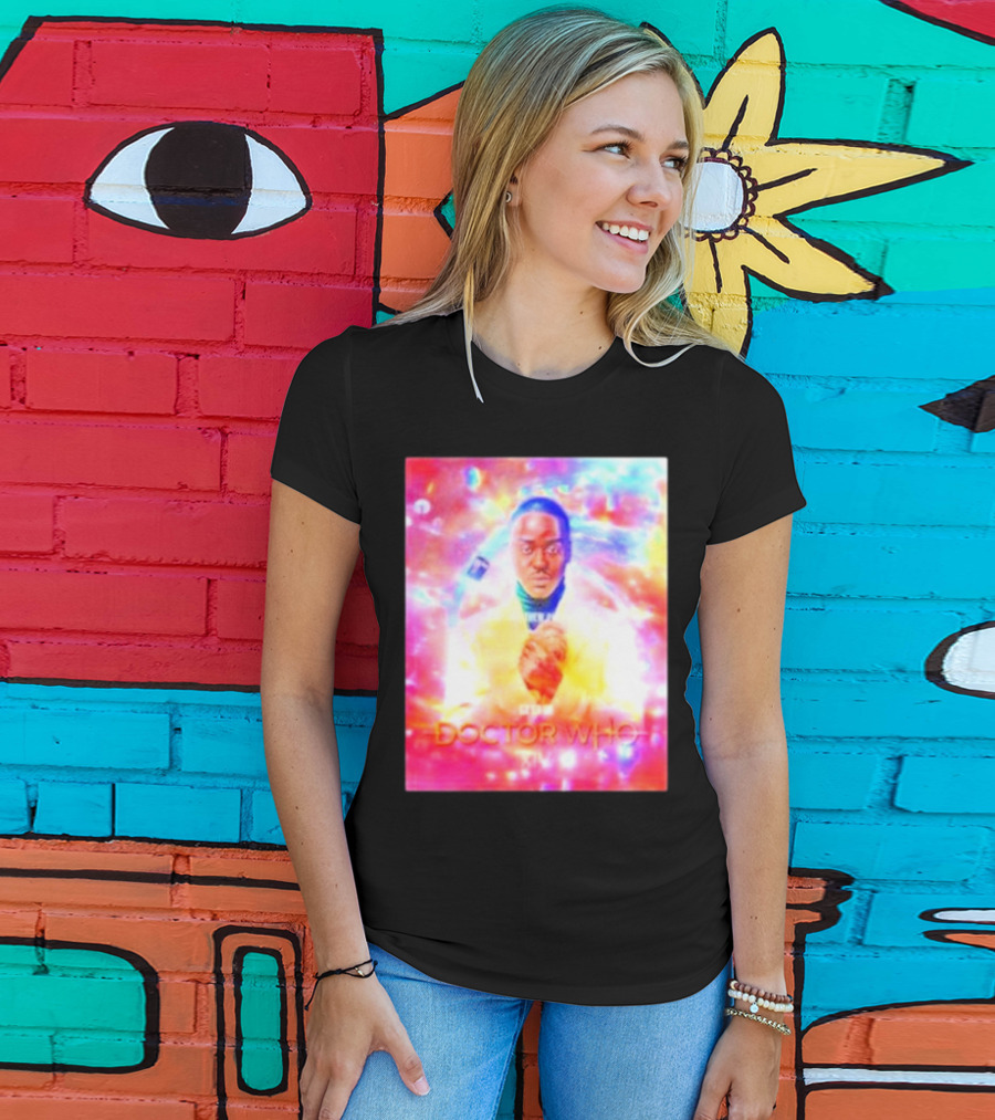 Doctor Who 14 Ncuti Gatwa Vibrant Time Traveler T-Shirt