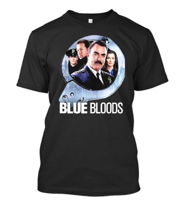 Blue Bloods Reagan Family Tom Selleck Donnie Wahlberg Cop Movie Fan T-Shirt