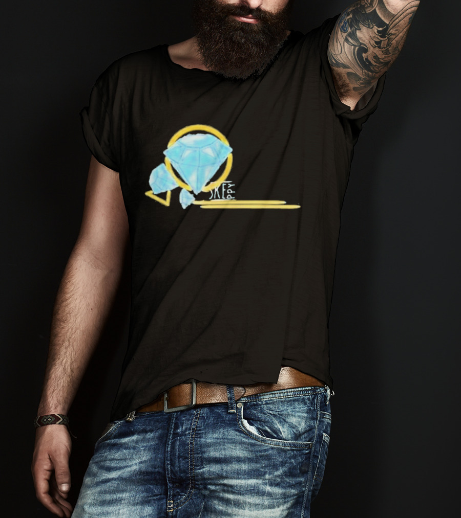 Skeppy Merchandise Geo Diamond Sketch Artist Signature T-Shirt