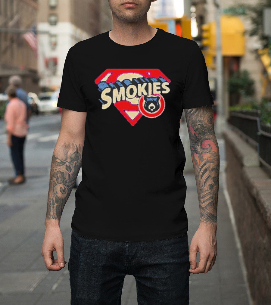 Smokies Super Shield Logo Bear Emblem T-Shirt
