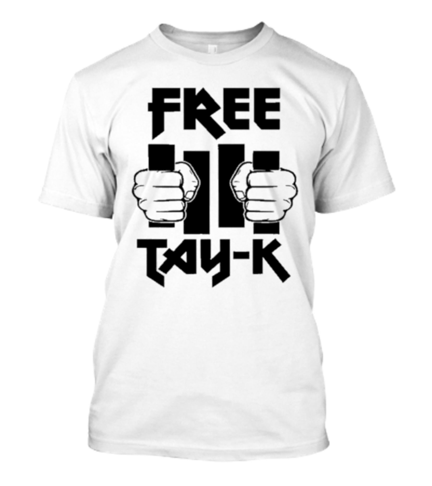 Free Tay-K Hands Behind Bars Iconic T-Shirt