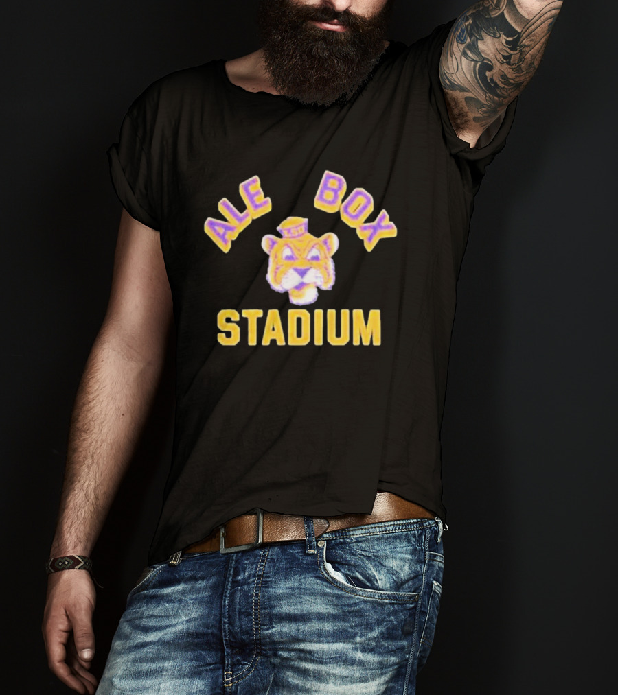 LSU Tigers Alex Box Stadium Baseball Franklin 47 Brand T-Shirt