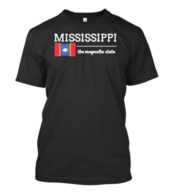 MISSISSIPPI The Magnolia State Flag T-Shirt