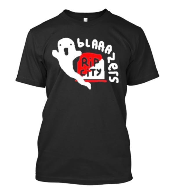 Rip City Blaaazers Ghost And Tombstone T-Shirt