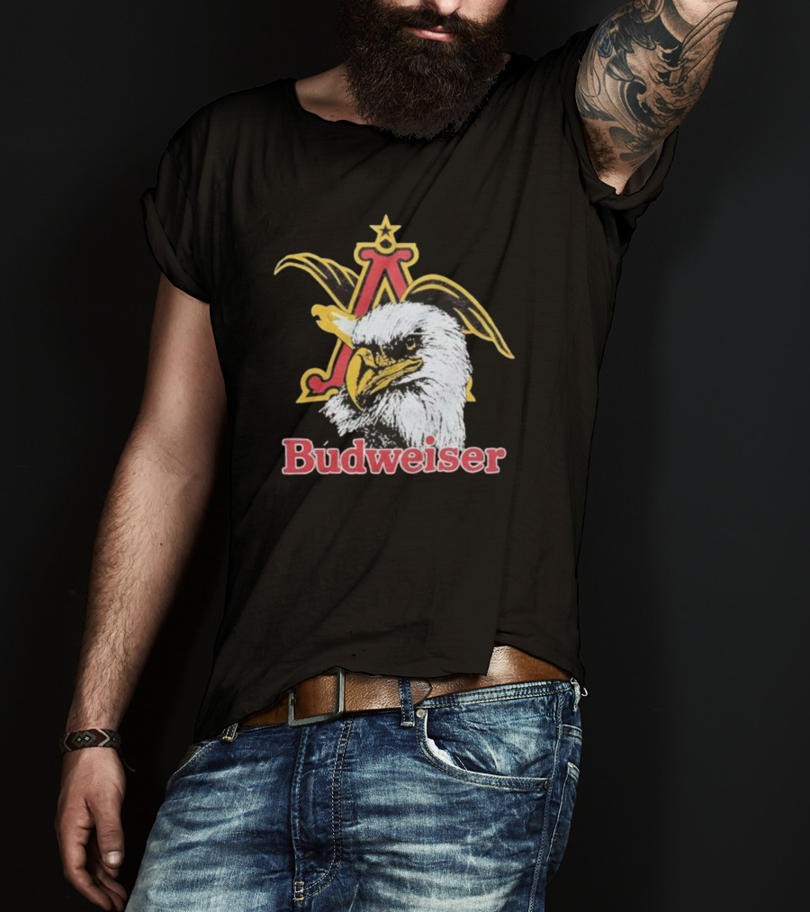 Budweiser Eagle With Star Emblem T-Shirt